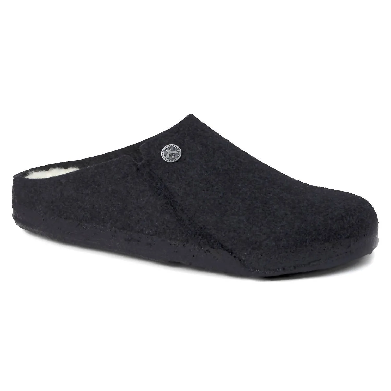 Herren Zermatt Shearling Pantoffel In Anthrazit