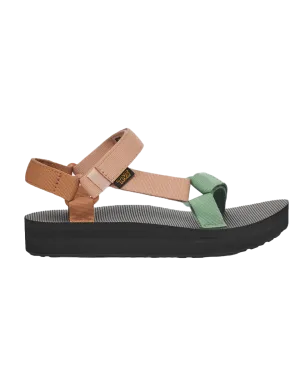 Midform Universal Sandalen in Ton Multi