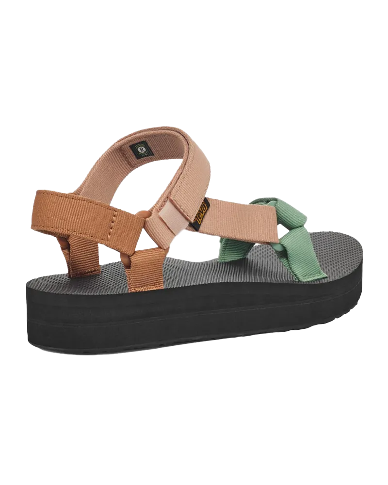 Midform Universal Sandalen in Ton Multi