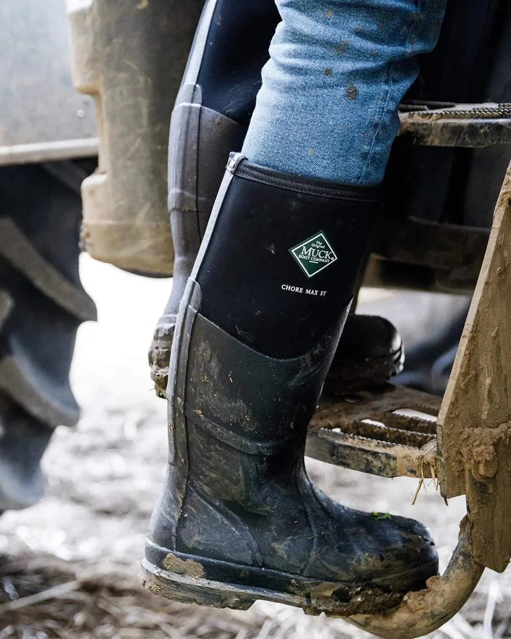 Muck Boots Chore Max Stahlkappen S5 Hohe Gummistiefel Muck Boots