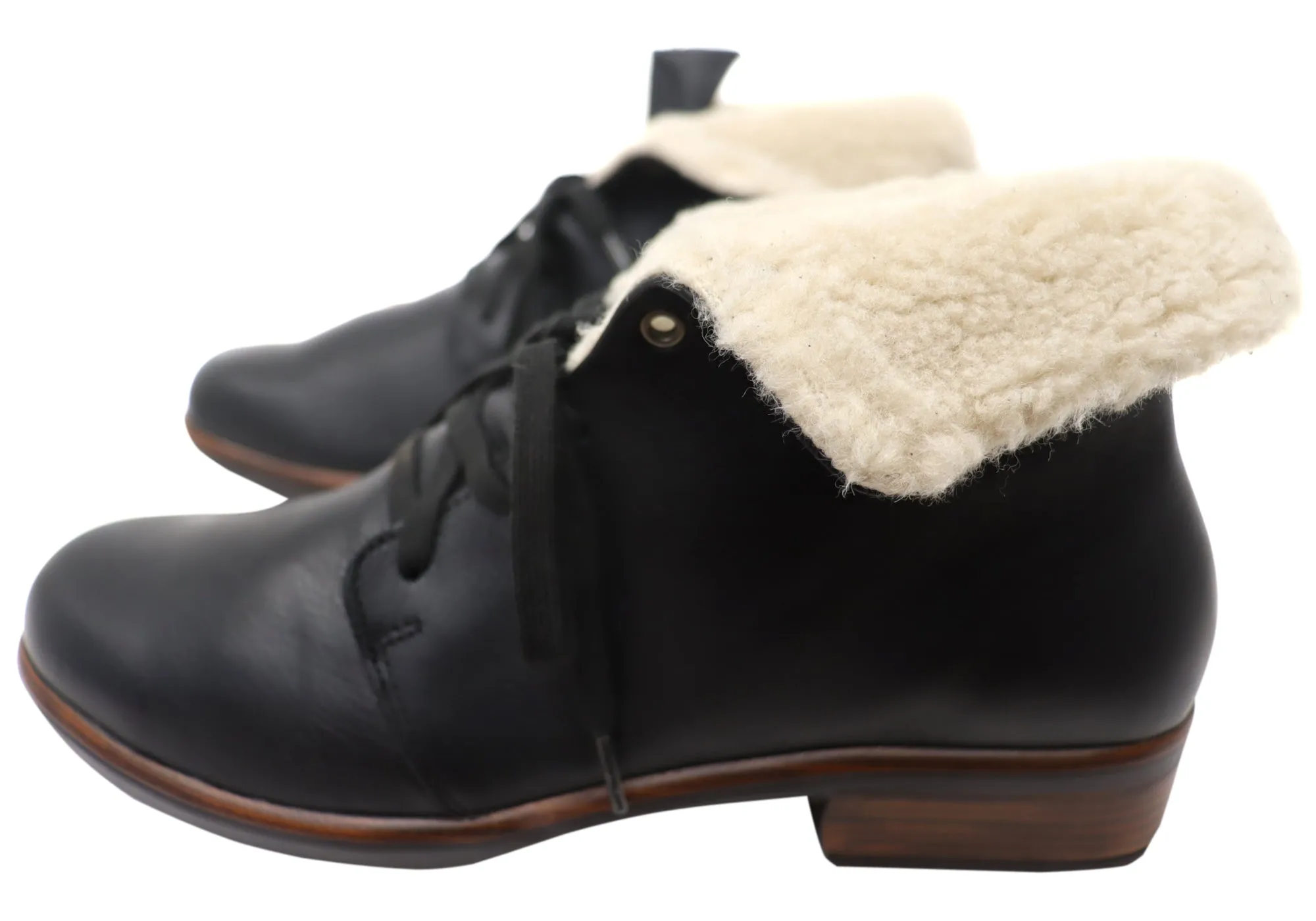 Naot Pali Damen Leder Bequeme Schnürbare Knöchelstiefel Naot Schuhe