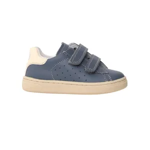 Naturino Jungen (Größen 33-35) Hasselt 2 VL Blau Leder/Milchsohle Naturino Kinderschuhe