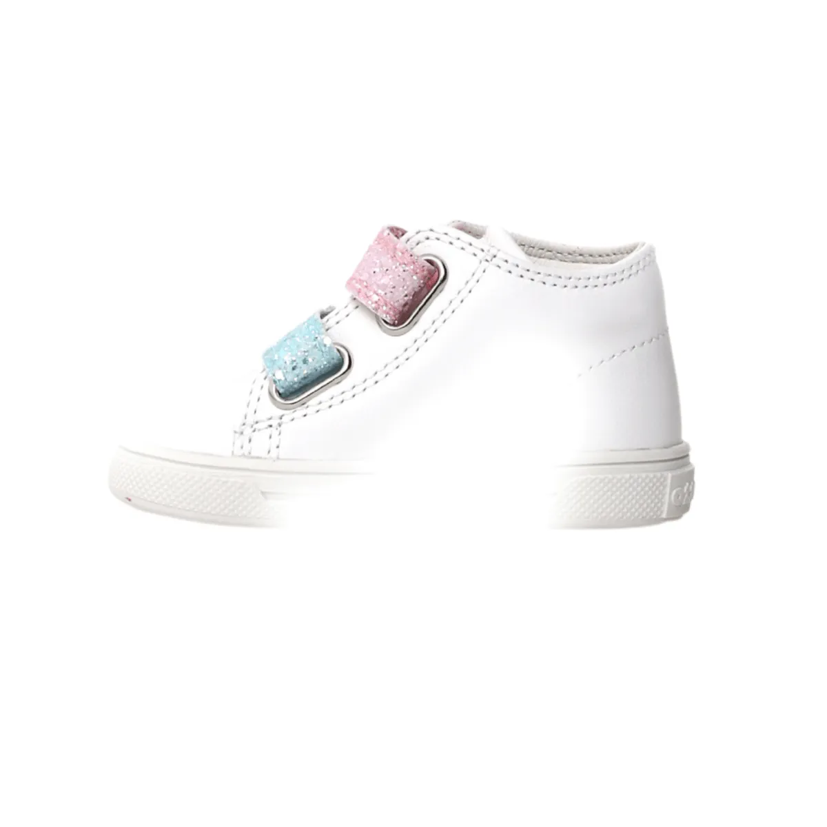 Naturino Kleinkindschuhe (Größen 21-27) Falcotto Michael VL Weiß/Mehrfarbig Glitzer Naturino Kinderschuhe