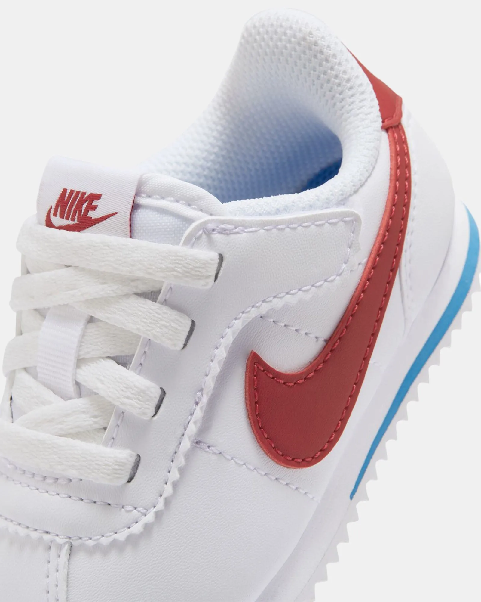 Nike Kinder Schuhe Cortez Easy On Inf B Weiß/College-Rot/College-Blau