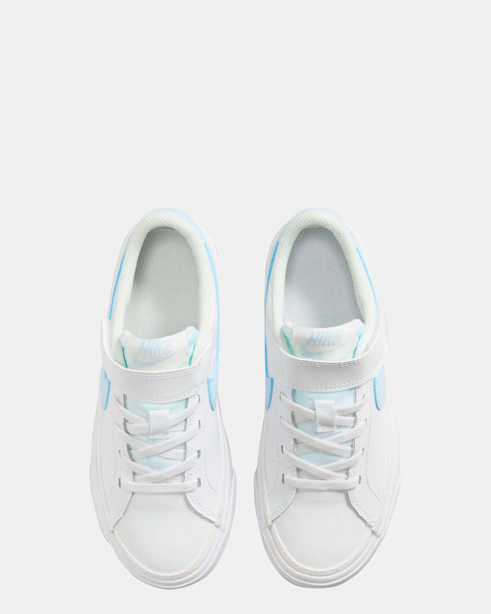 Nike Kinder Schuhe Court Legacy Vorschule Weiß/Blauer Schimmer/Segeltuch