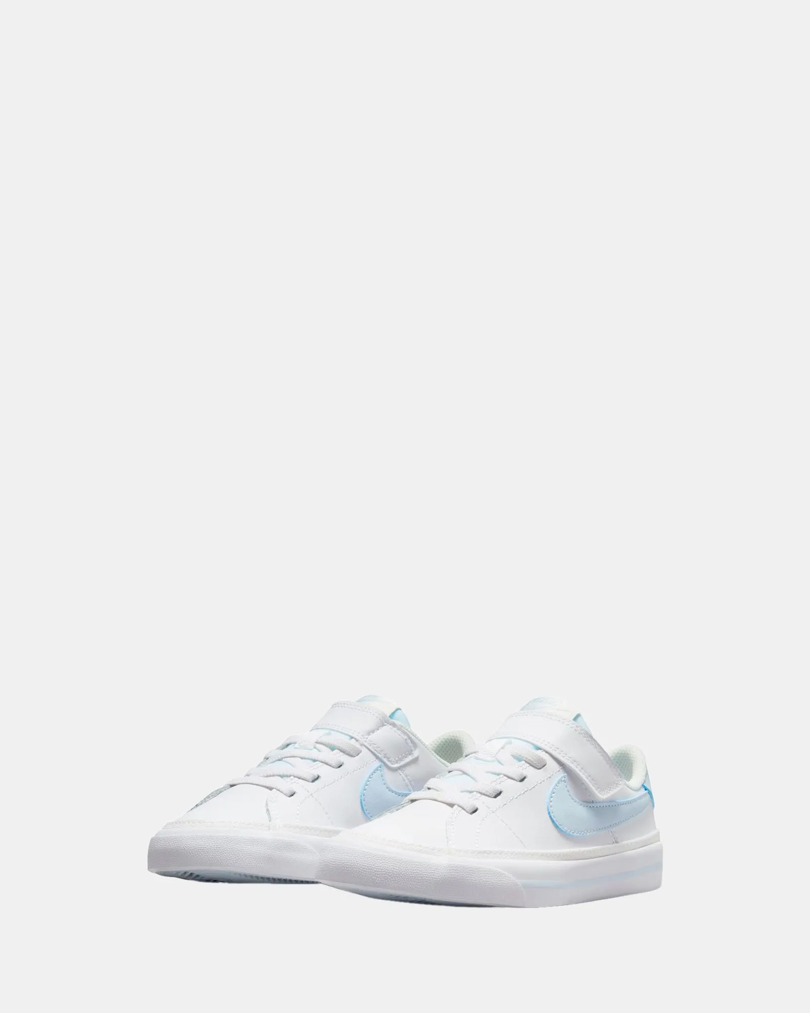 Nike Kinder Schuhe Court Legacy Vorschule Weiß/Blauer Schimmer/Segeltuch