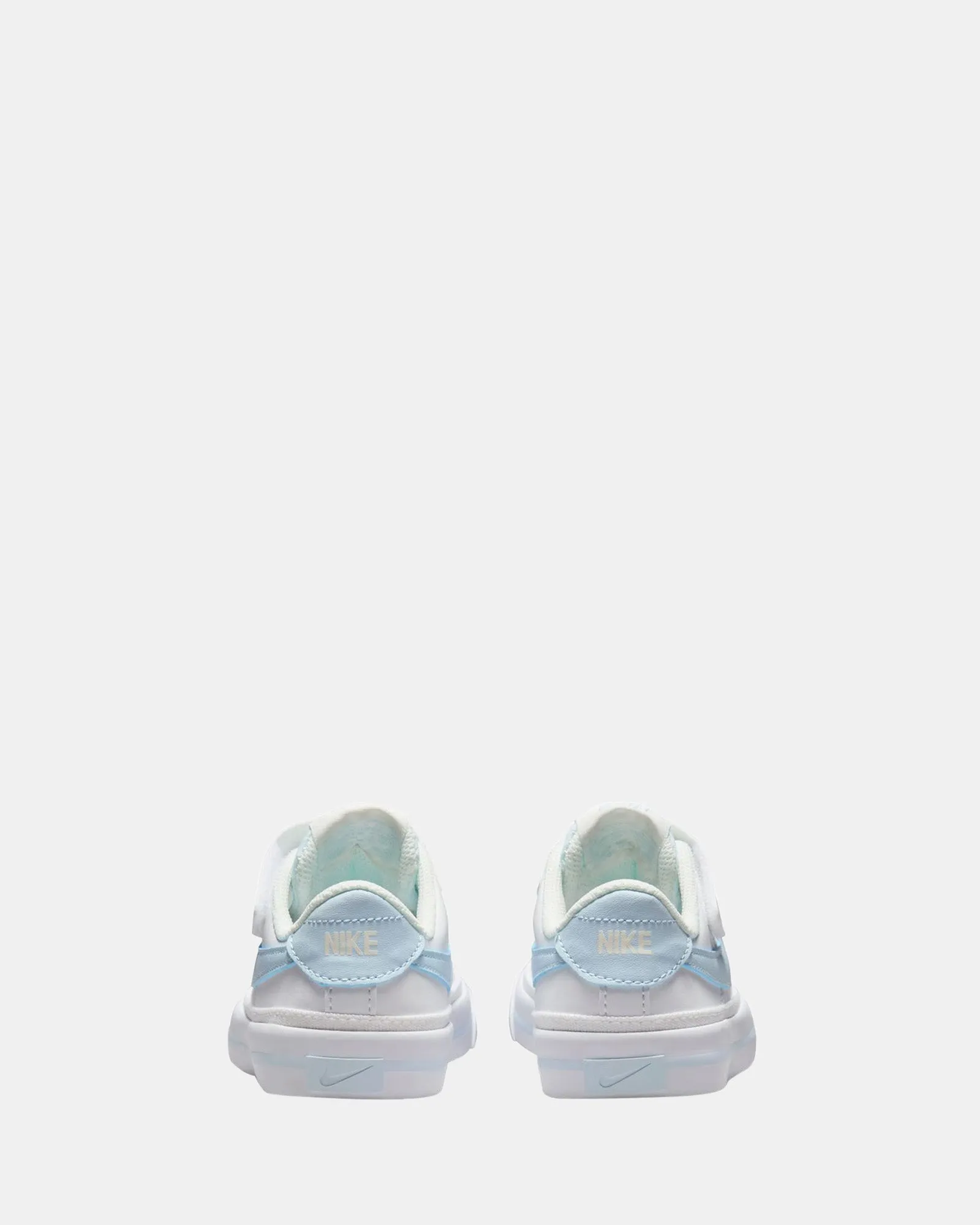 Nike Kinder Schuhe Court Legacy Vorschule Weiß/Blauer Schimmer/Segeltuch