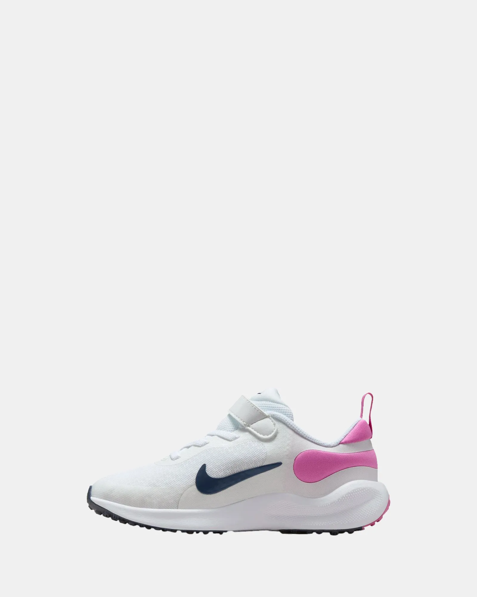 Nike Kinder-Schuhe Revolution 7 Vorschule Weiß/Marine/Spielerisches Rosa