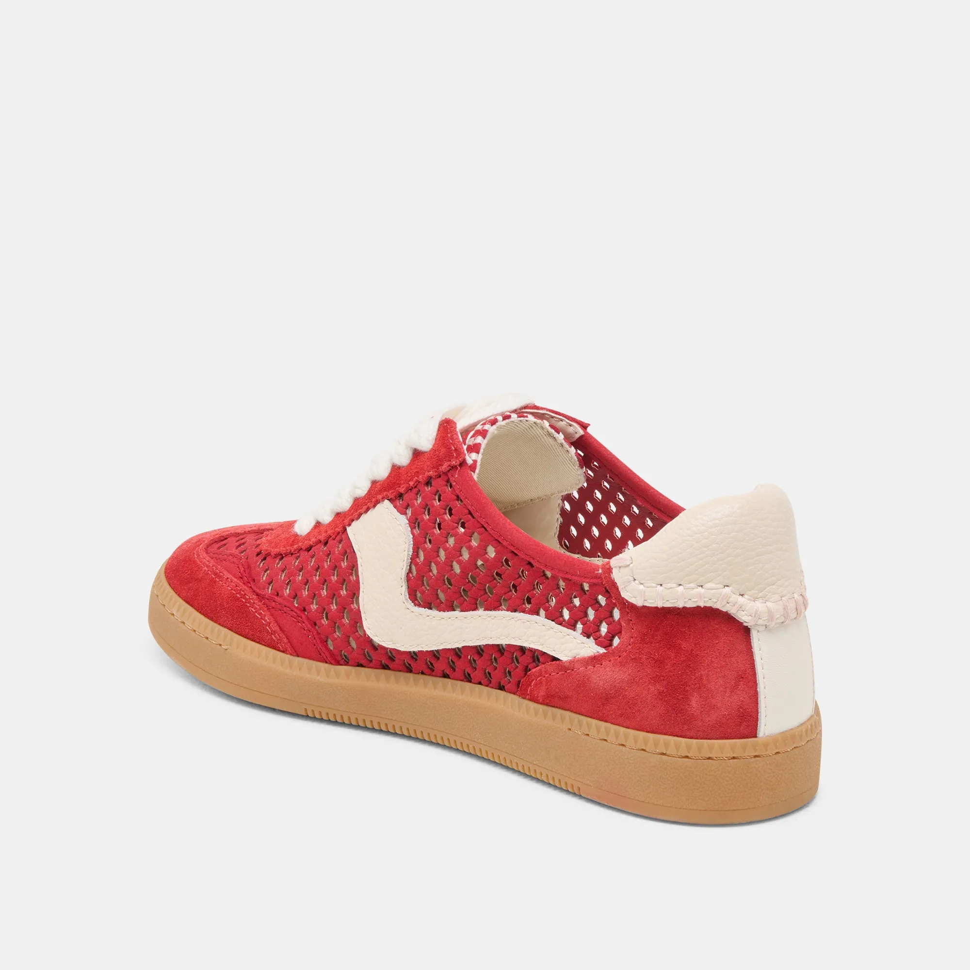 HINWEIS SNEAKERS CHERRY PERFORIERTES NUBUCK