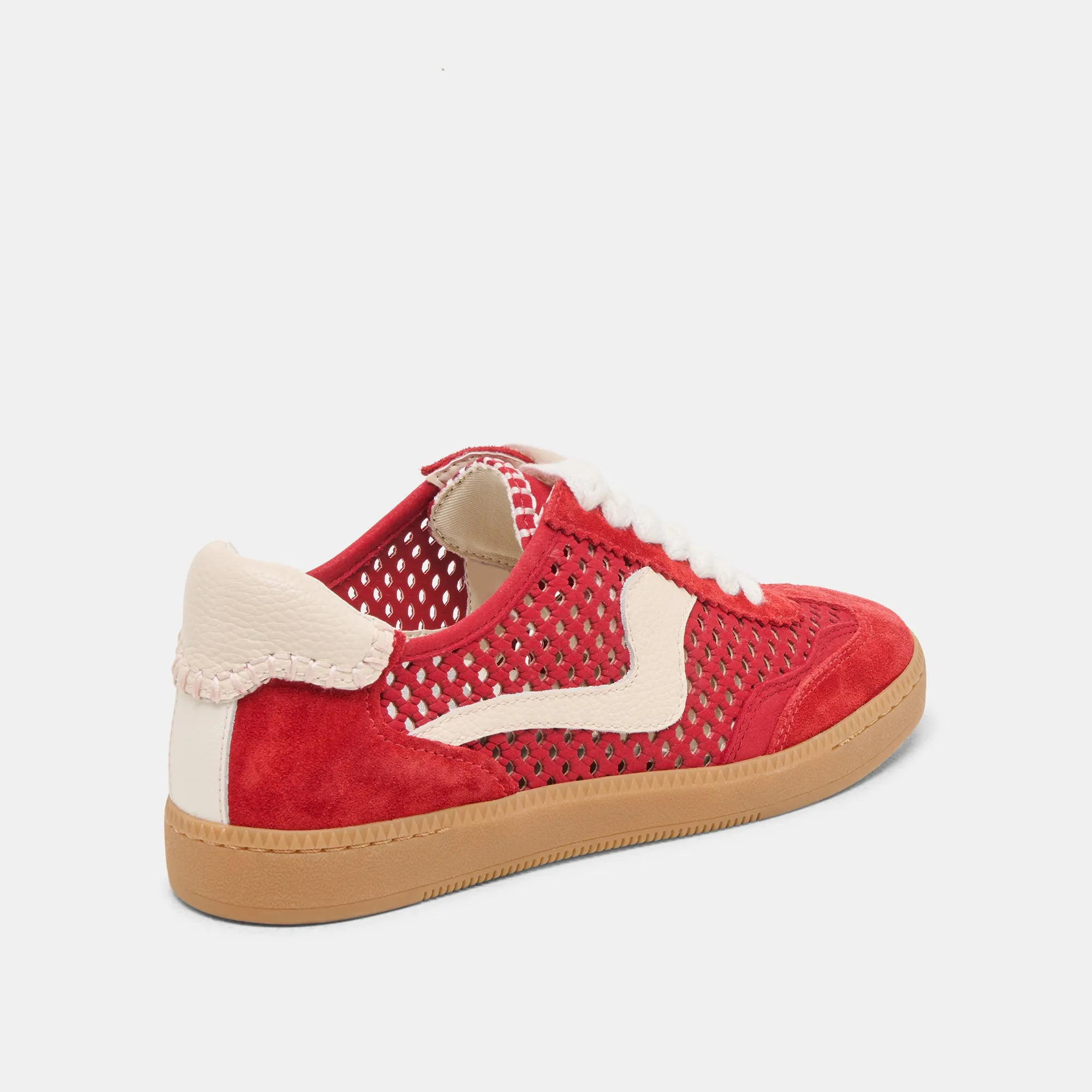 HINWEIS SNEAKERS CHERRY PERFORIERTES NUBUCK