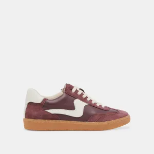 HINWEIS SNEAKERS CRANBERRY WILDLEDER