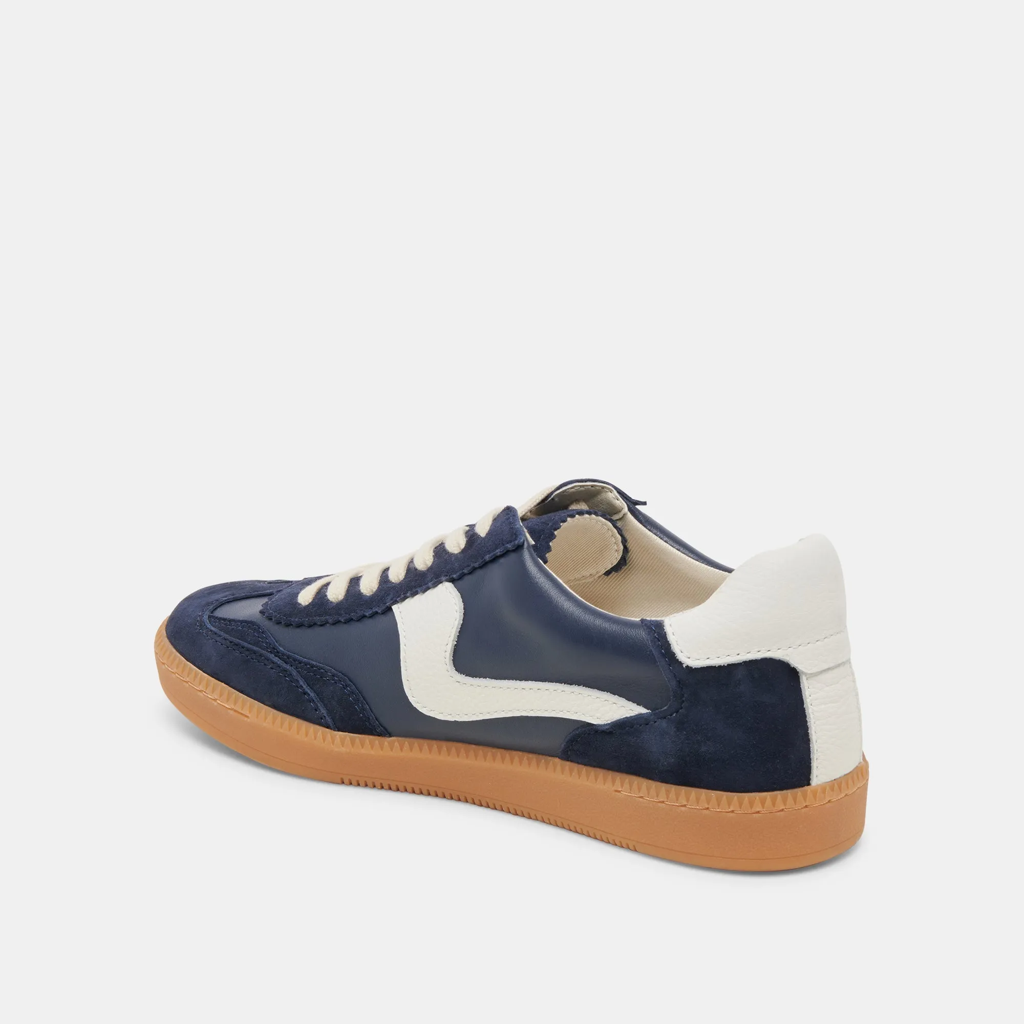NOTICE SNEAKERS NAVY WILDLEDER