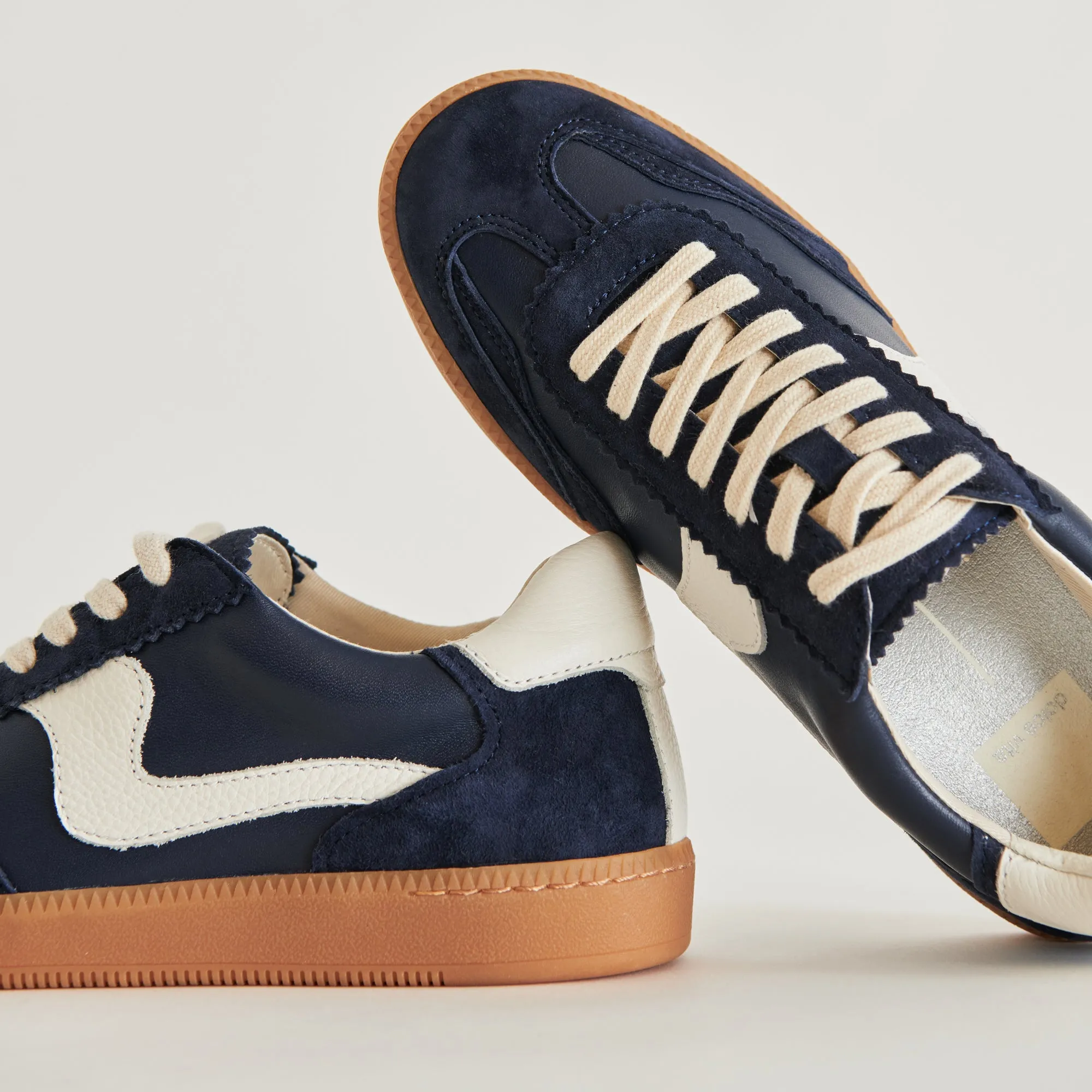 NOTICE SNEAKERS NAVY WILDLEDER