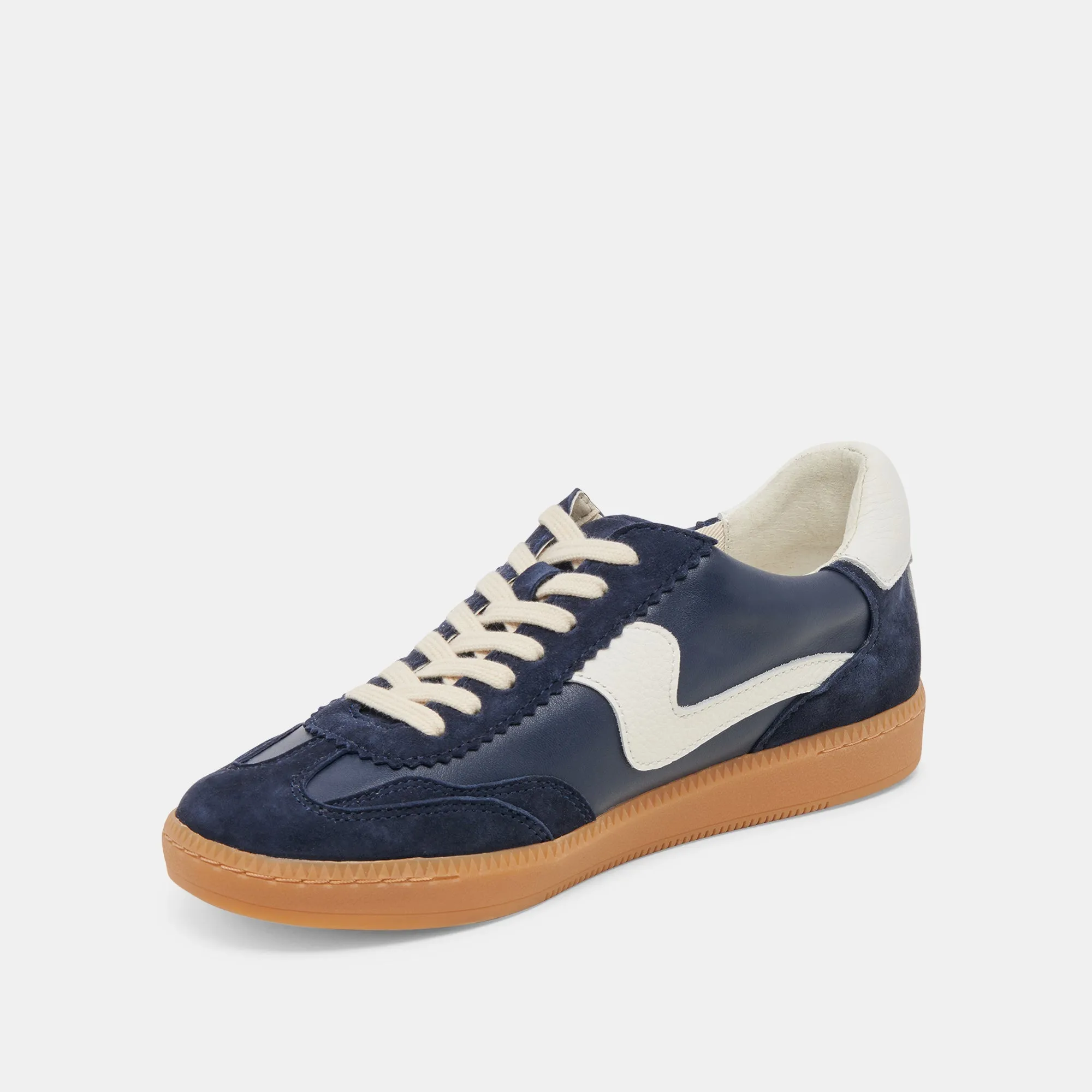NOTICE SNEAKERS NAVY WILDLEDER