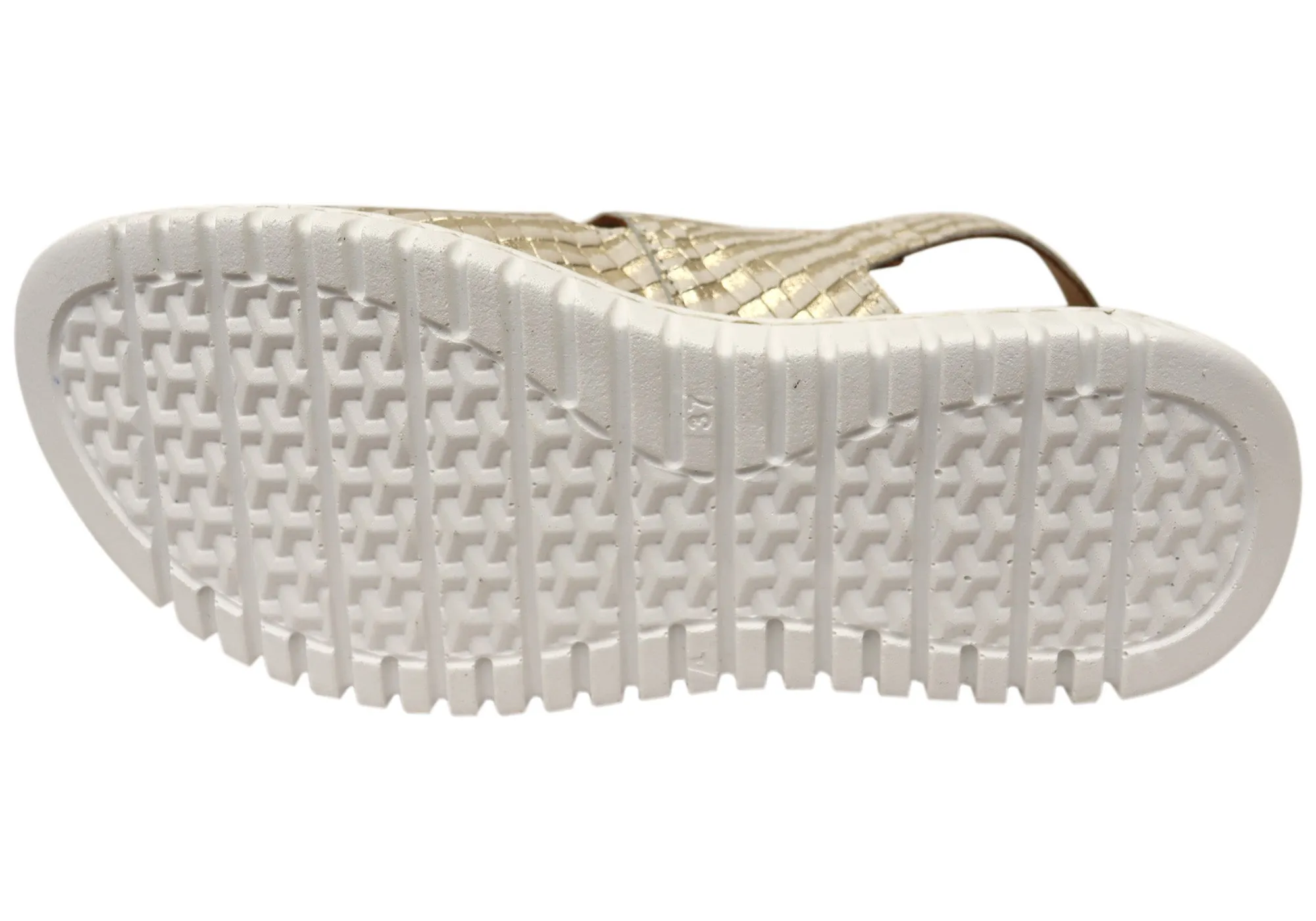 Orizonte Alvie Damen Bequeme Europäische Leder Sandalen Mit Verstellbarem Riemen Orizonte Schuhe
