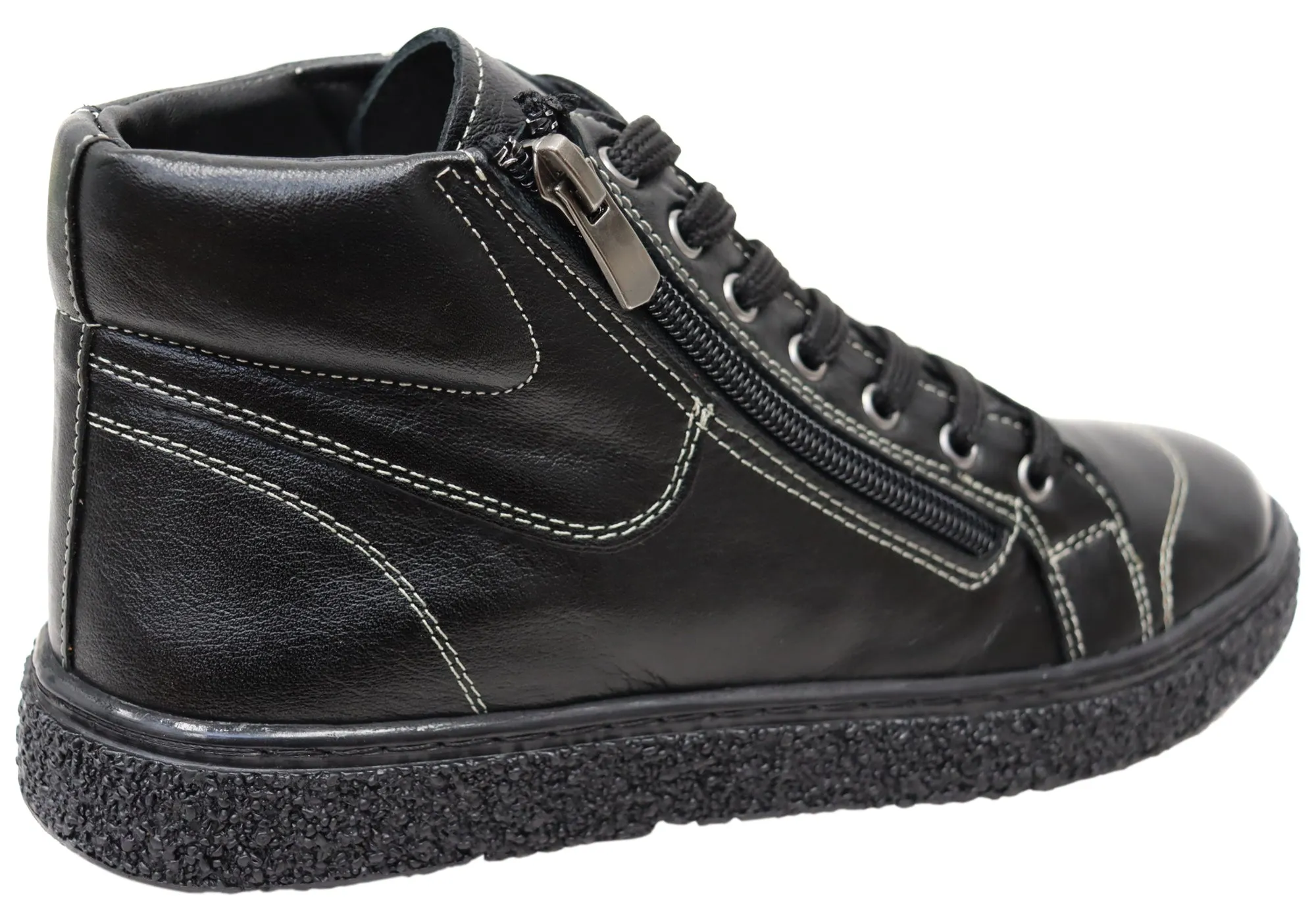 Orizonte Bribie Damen Europäische Bequeme Leder Knöchelstiefel Orizonte Schuhe