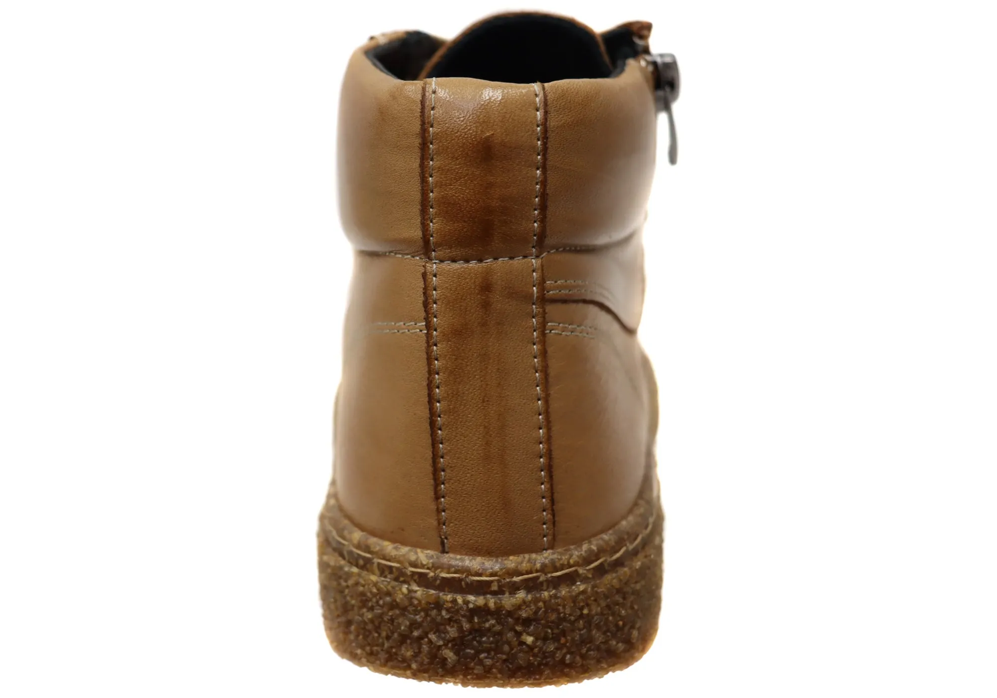 Orizonte Bribie Damen Europäische Bequeme Leder Knöchelstiefel Orizonte Schuhe
