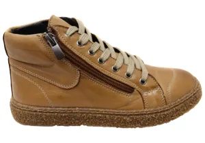 Orizonte Bribie Damen Europäische Bequeme Leder Knöchelstiefel Orizonte Schuhe