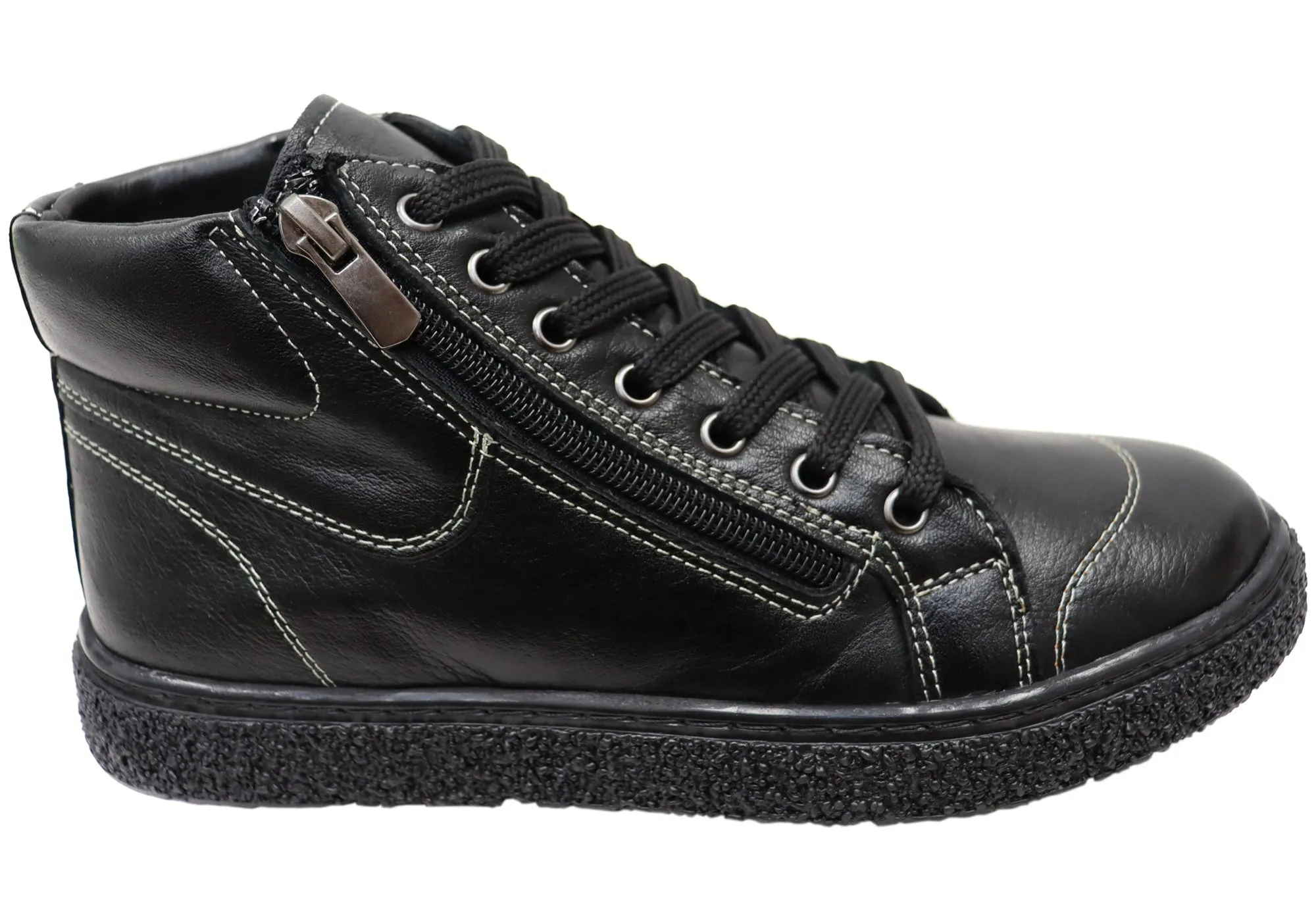 Orizonte Bribie Damen Europäische Bequeme Leder Knöchelstiefel Orizonte Schuhe