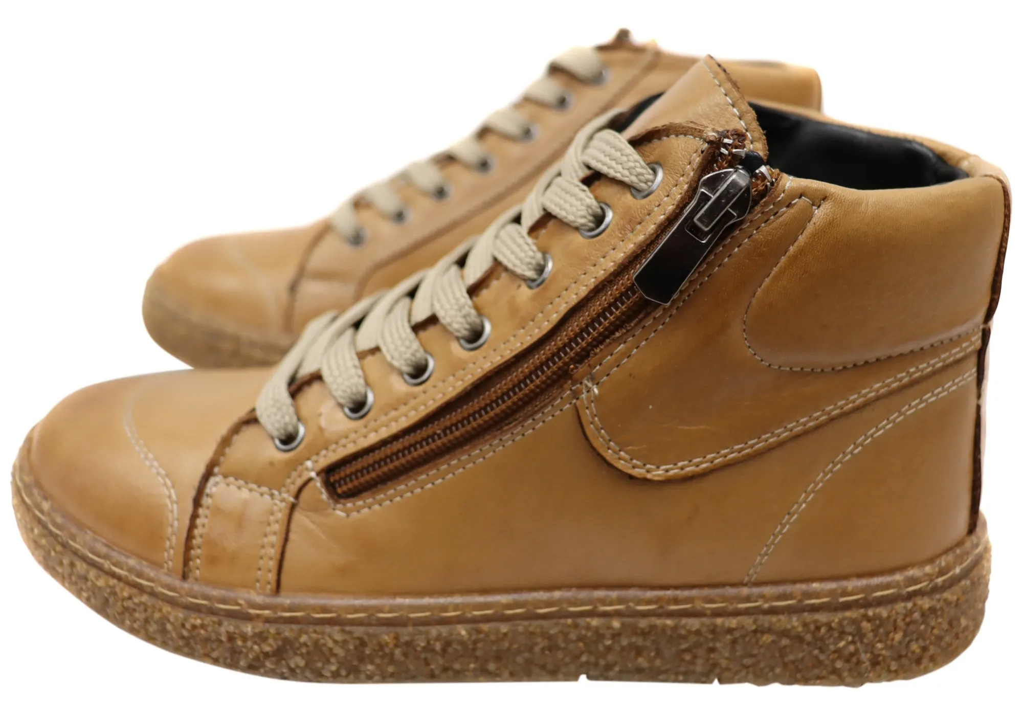 Orizonte Bribie Damen Europäische Bequeme Leder Knöchelstiefel Orizonte Schuhe