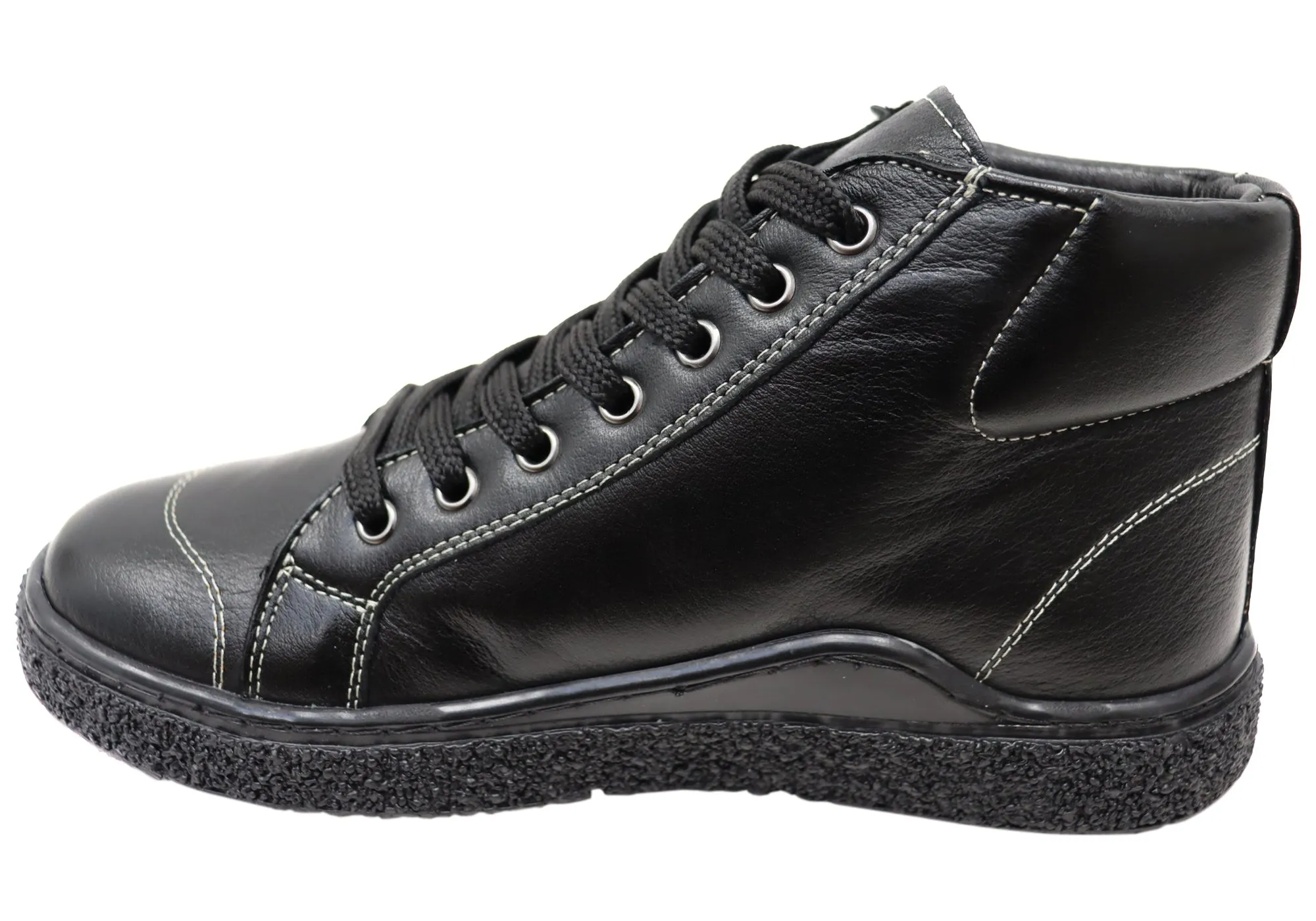 Orizonte Bribie Damen Europäische Bequeme Leder Knöchelstiefel Orizonte Schuhe