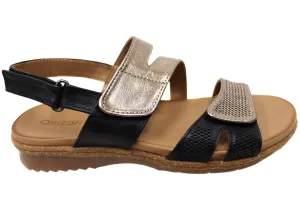 Orizonte Fawkner Damen Bequeme Europäische Ledersandalen Orizonte Schuhe