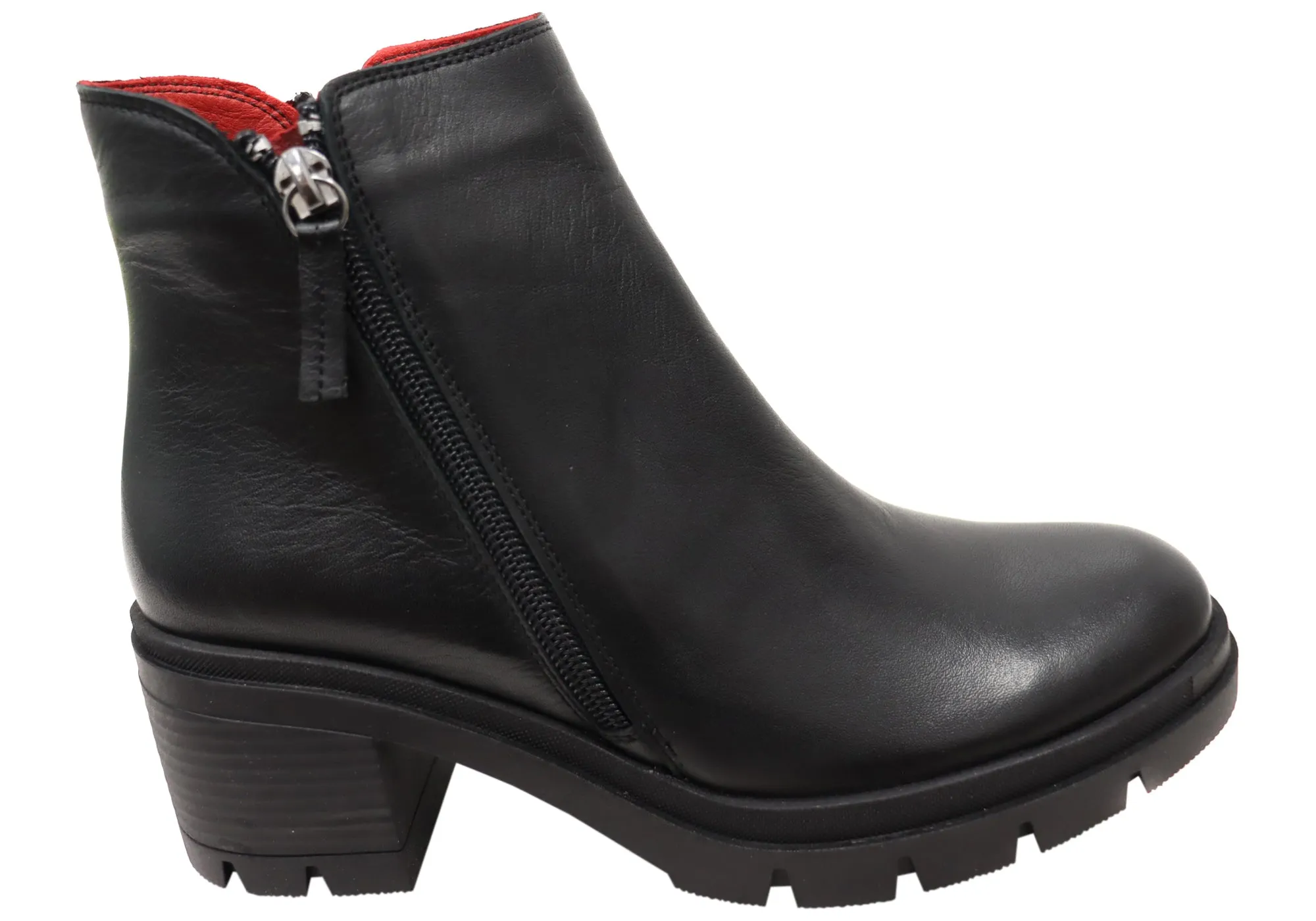 Orizonte Glyndon Damen Europäische Bequeme Leder Knöchelstiefel Orizonte Schuhe