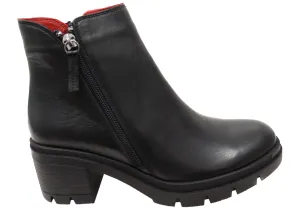 Orizonte Glyndon Damen Europäische Bequeme Leder Knöchelstiefel Orizonte Schuhe