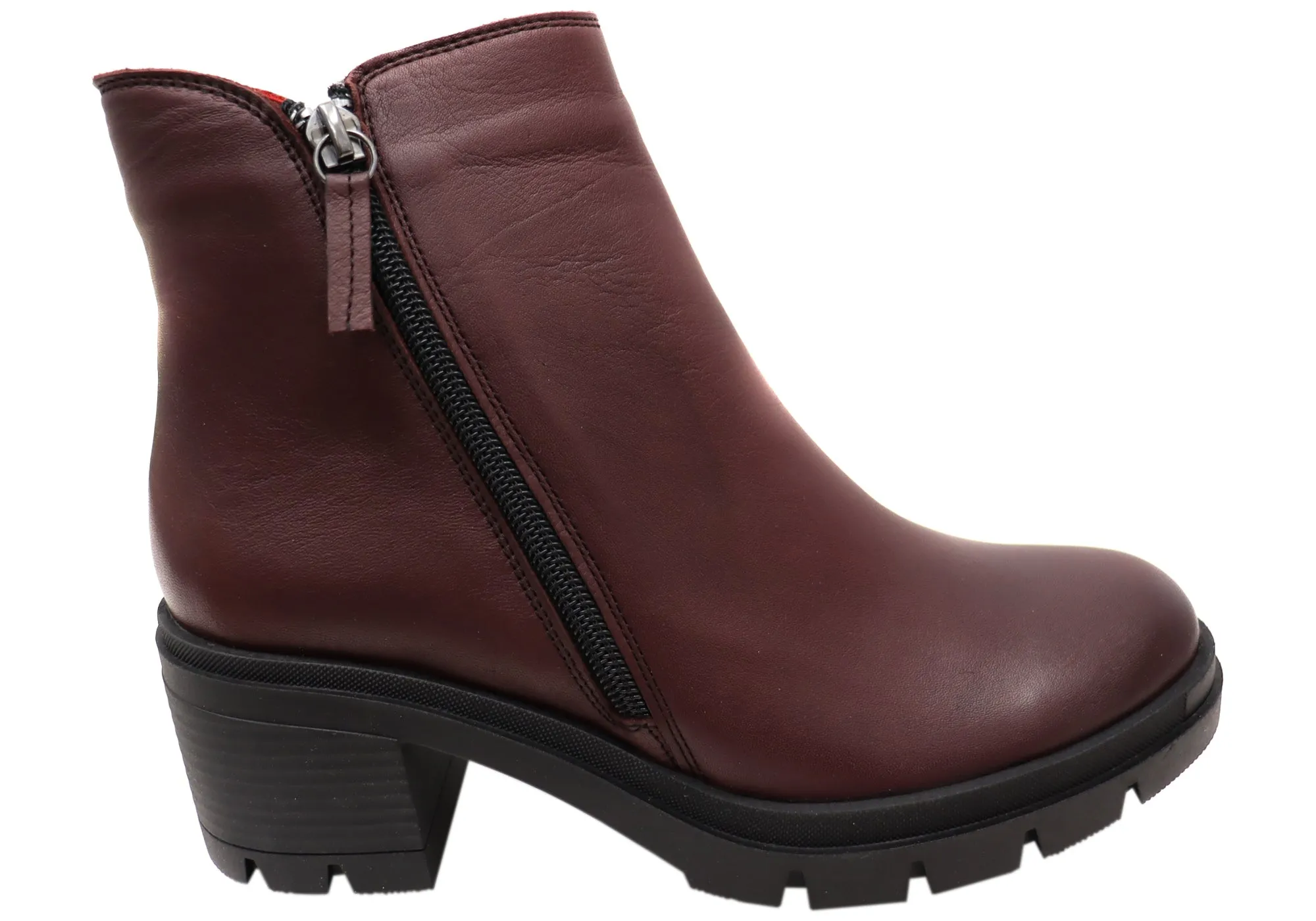 Orizonte Glyndon Damen Europäische Bequeme Leder Knöchelstiefel Orizonte Schuhe