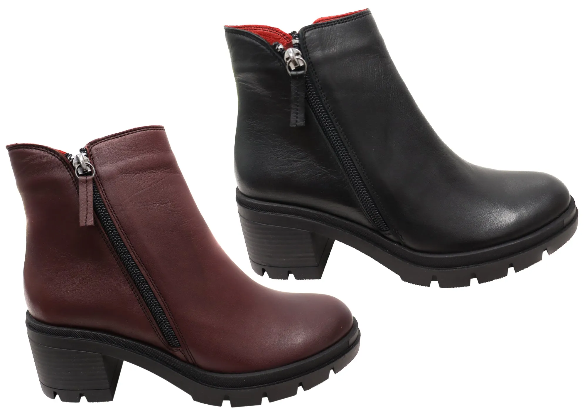 Orizonte Glyndon Damen Europäische Bequeme Leder Knöchelstiefel Orizonte Schuhe