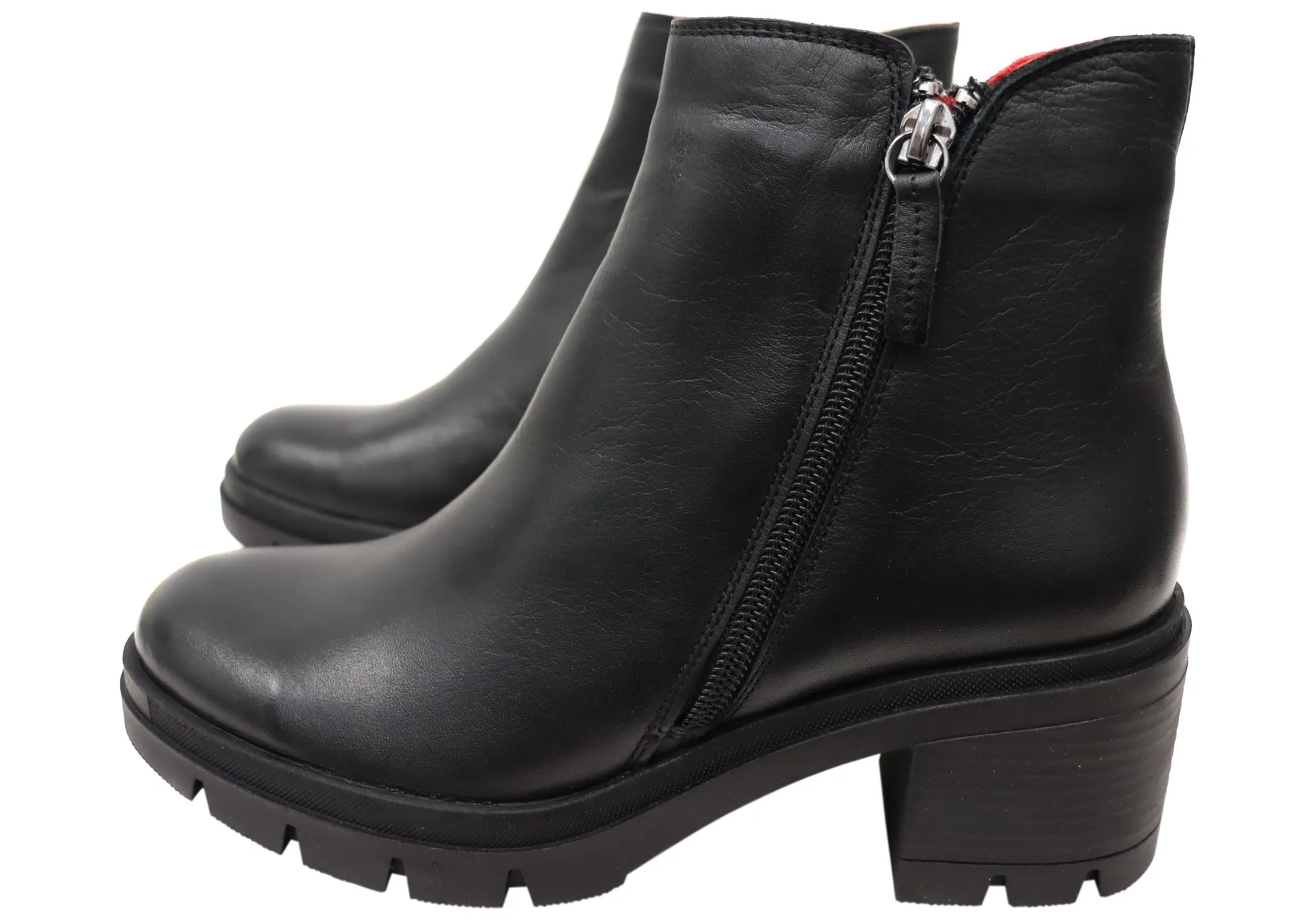 Orizonte Glyndon Damen Europäische Bequeme Leder Knöchelstiefel Orizonte Schuhe