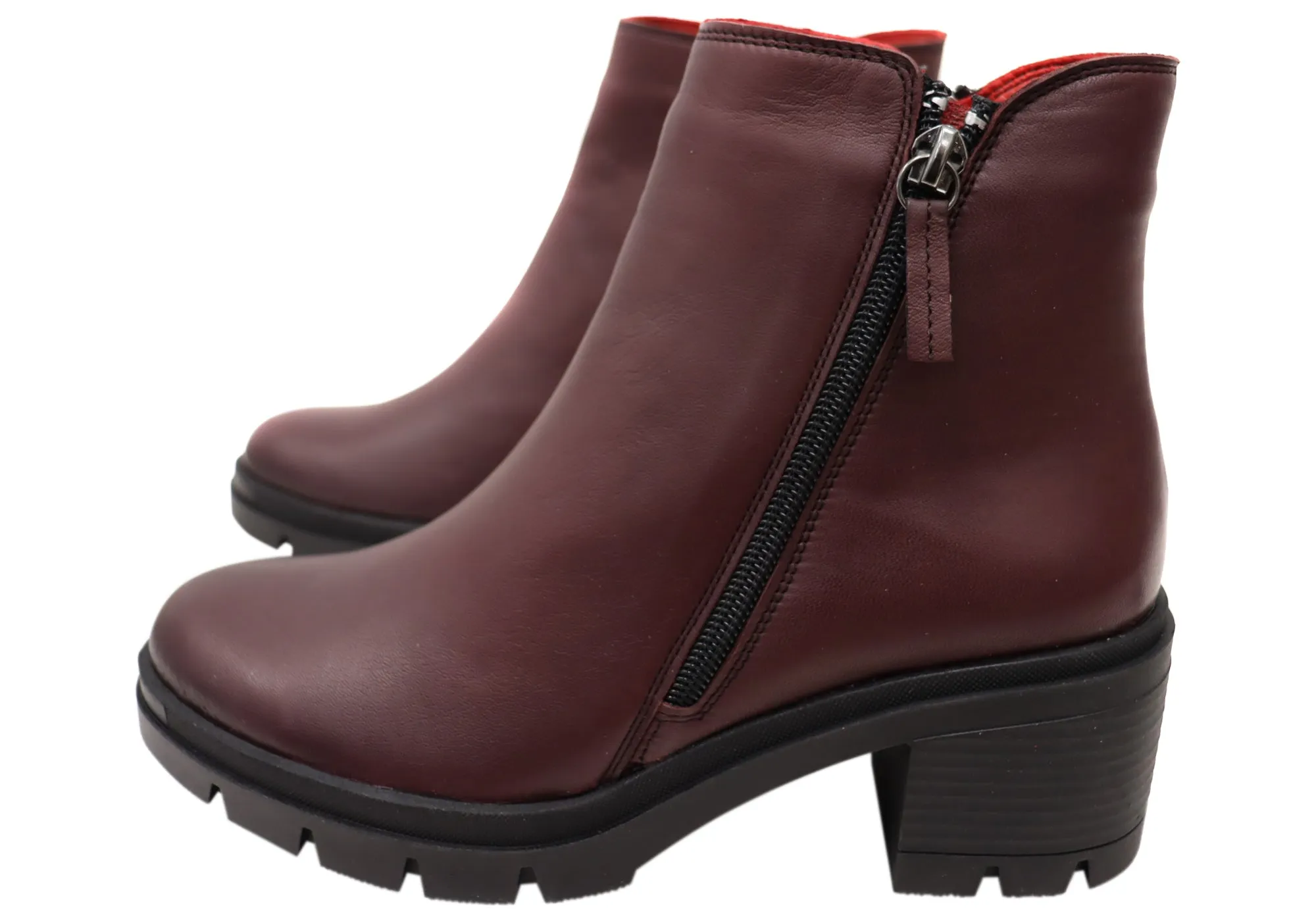 Orizonte Glyndon Damen Europäische Bequeme Leder Knöchelstiefel Orizonte Schuhe