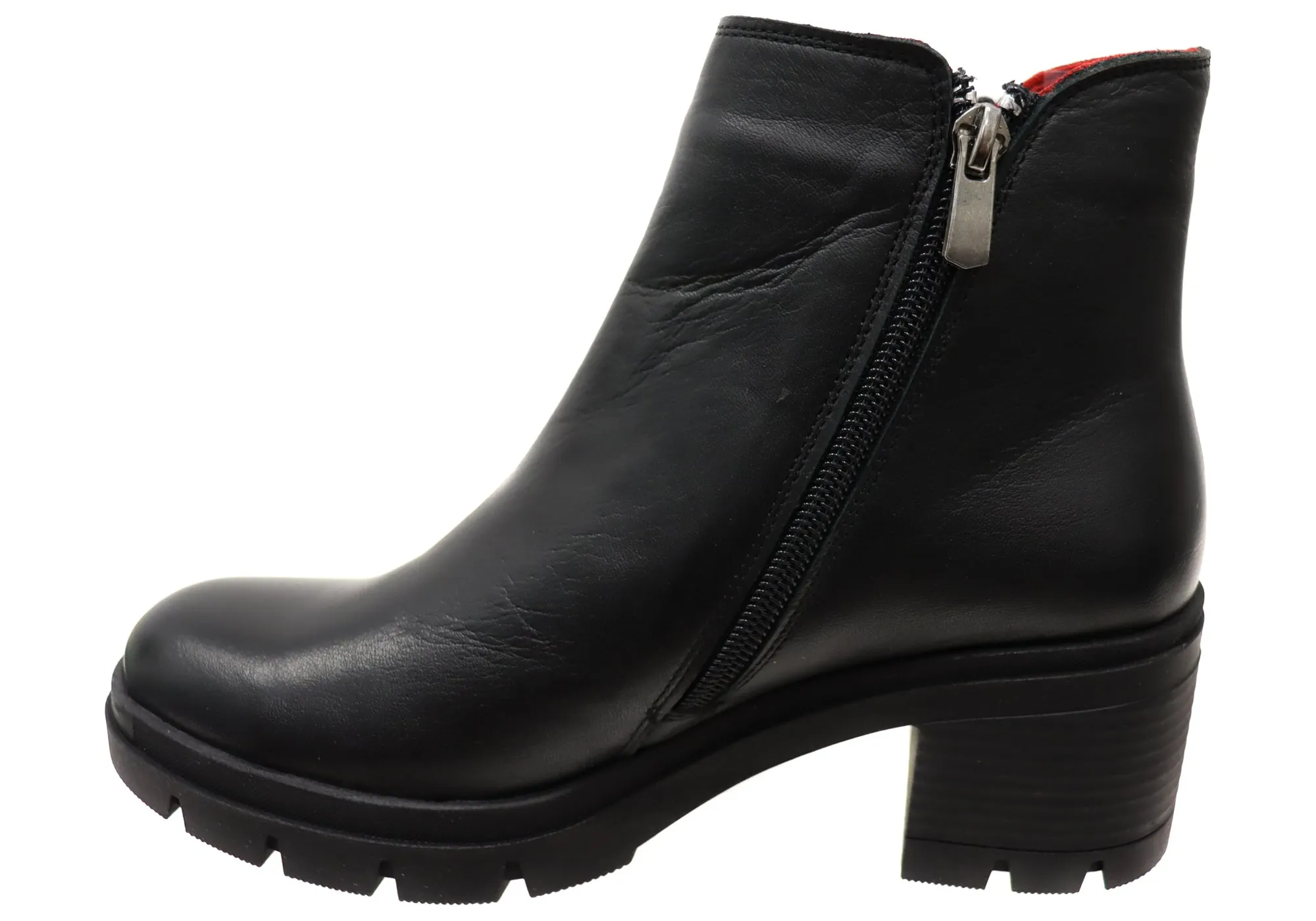 Orizonte Glyndon Damen Europäische Bequeme Leder Knöchelstiefel Orizonte Schuhe
