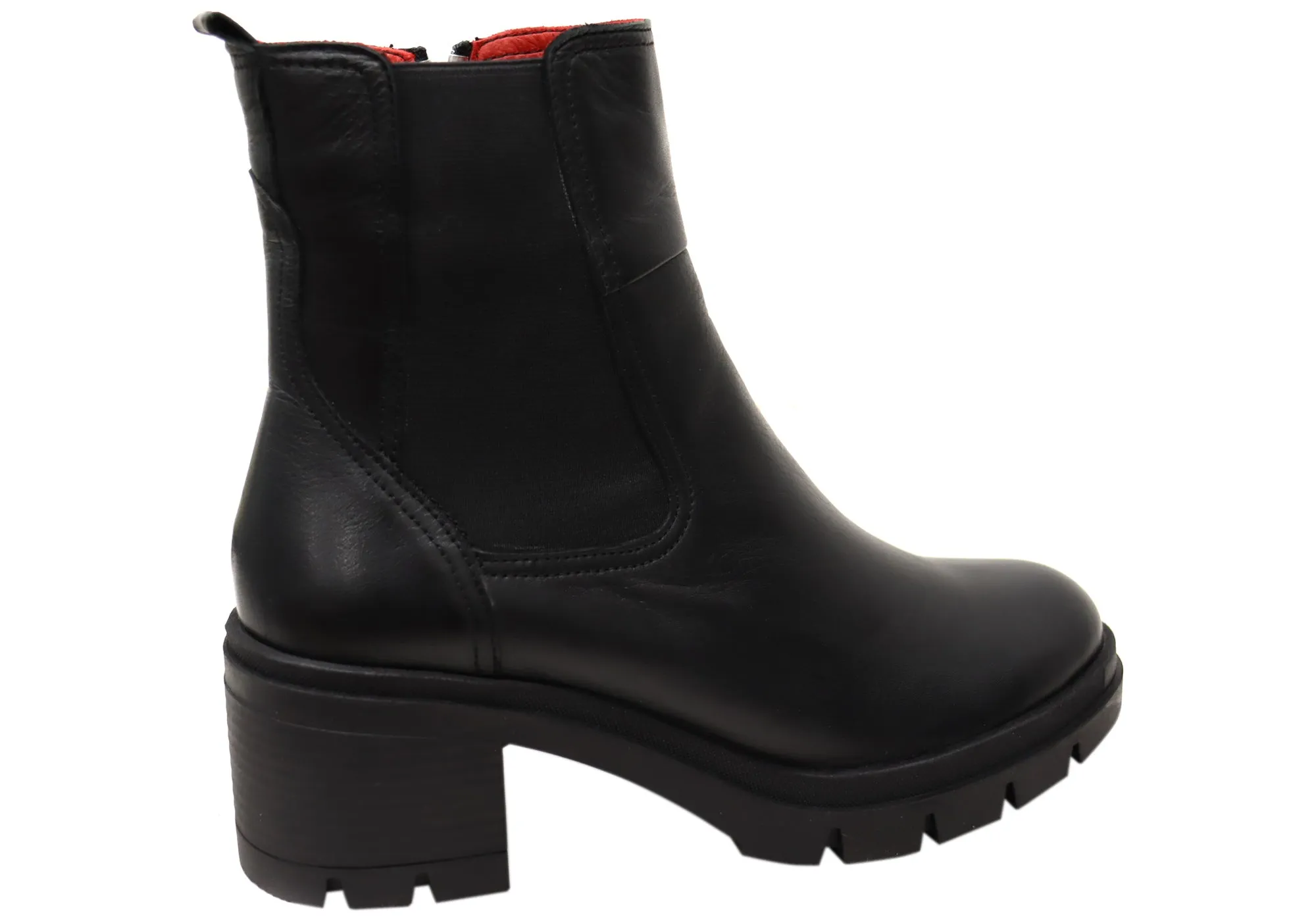 Orizonte Halifax Damen Europäische Bequeme Leder Knöchelstiefel Orizonte Schuhe