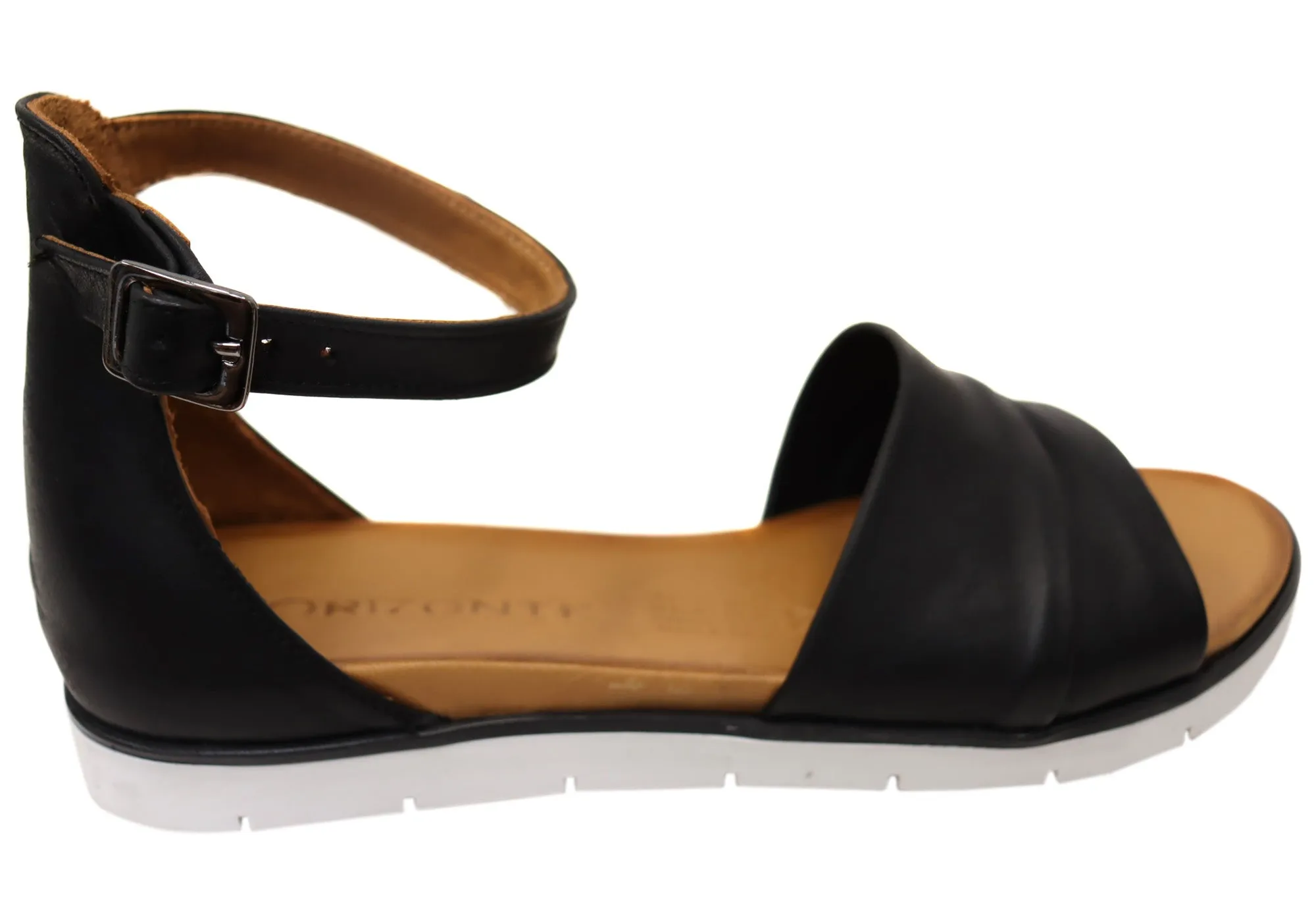 Orizonte Kasper Damen Bequeme Europäische Ledersandalen Orizonte Schuhe