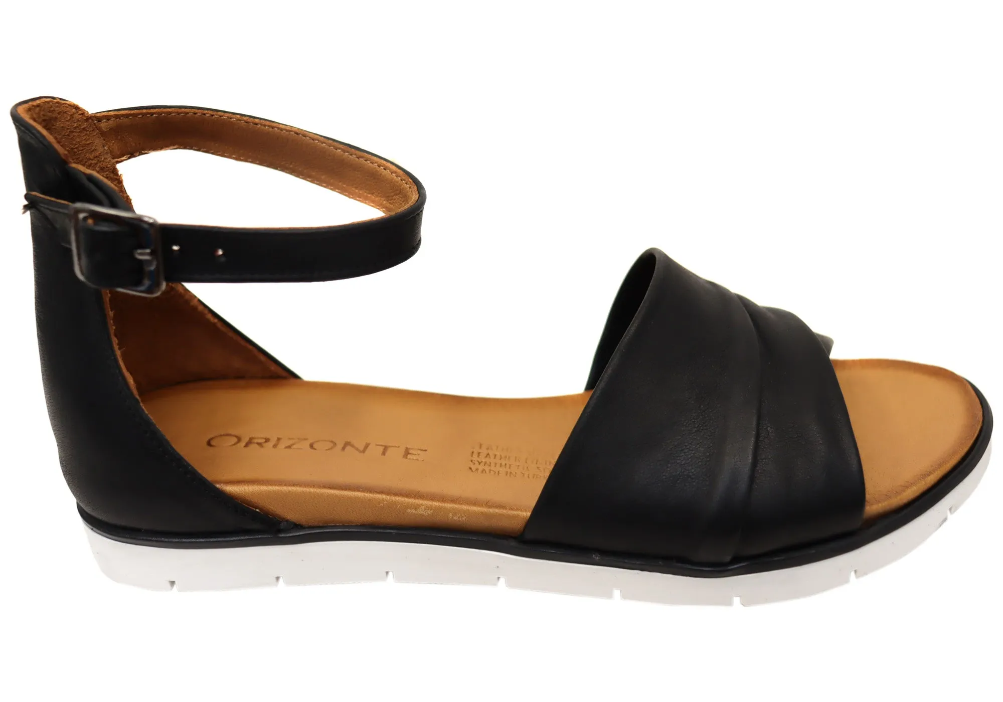 Orizonte Kasper Damen Bequeme Europäische Ledersandalen Orizonte Schuhe