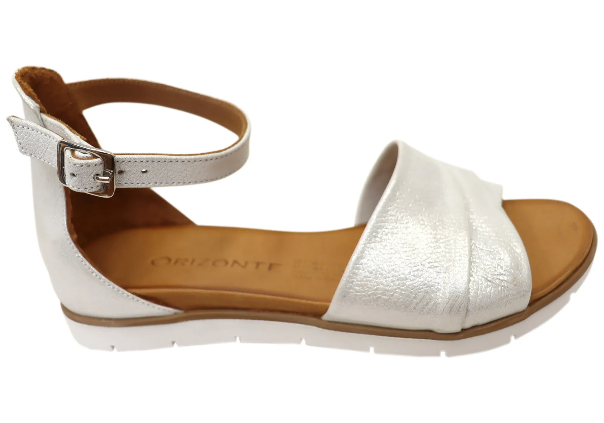 Orizonte Kasper Damen Bequeme Europäische Ledersandalen Orizonte Schuhe