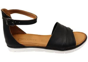 Orizonte Kasper Damen Bequeme Europäische Ledersandalen Orizonte Schuhe
