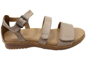 Orizonte Roggen Damen Bequeme Europäische Ledersandalen Orizonte Schuhe