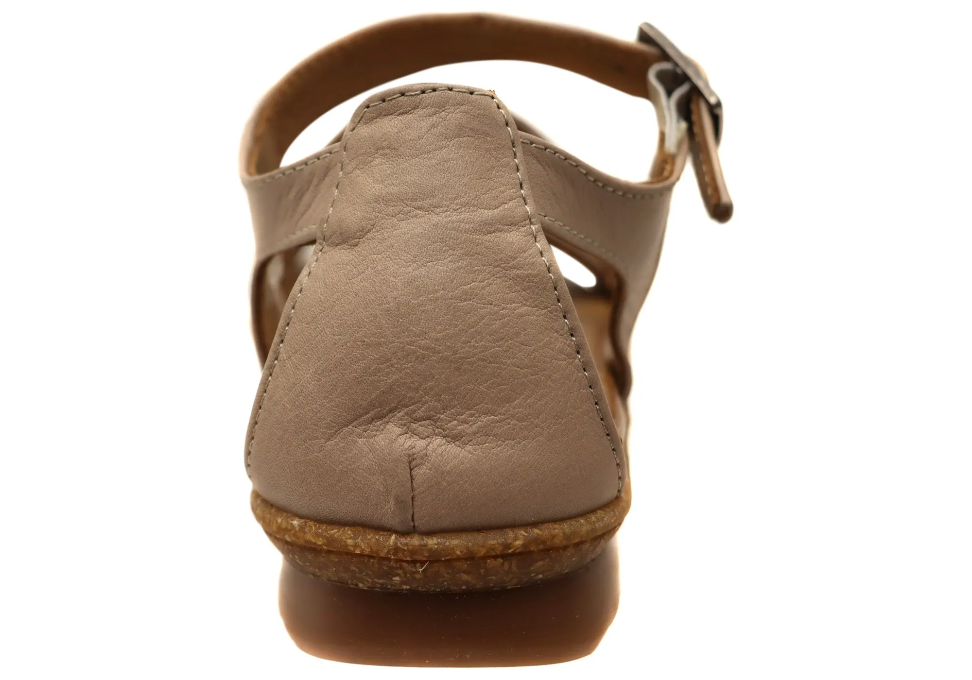 Orizonte Roggen Damen Bequeme Europäische Ledersandalen Orizonte Schuhe