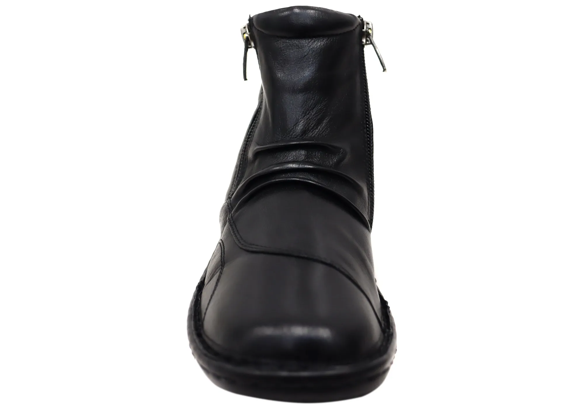Orizonte Talun Damen Europäische Bequeme Leder Knöchelstiefel Orizonte Schuhe