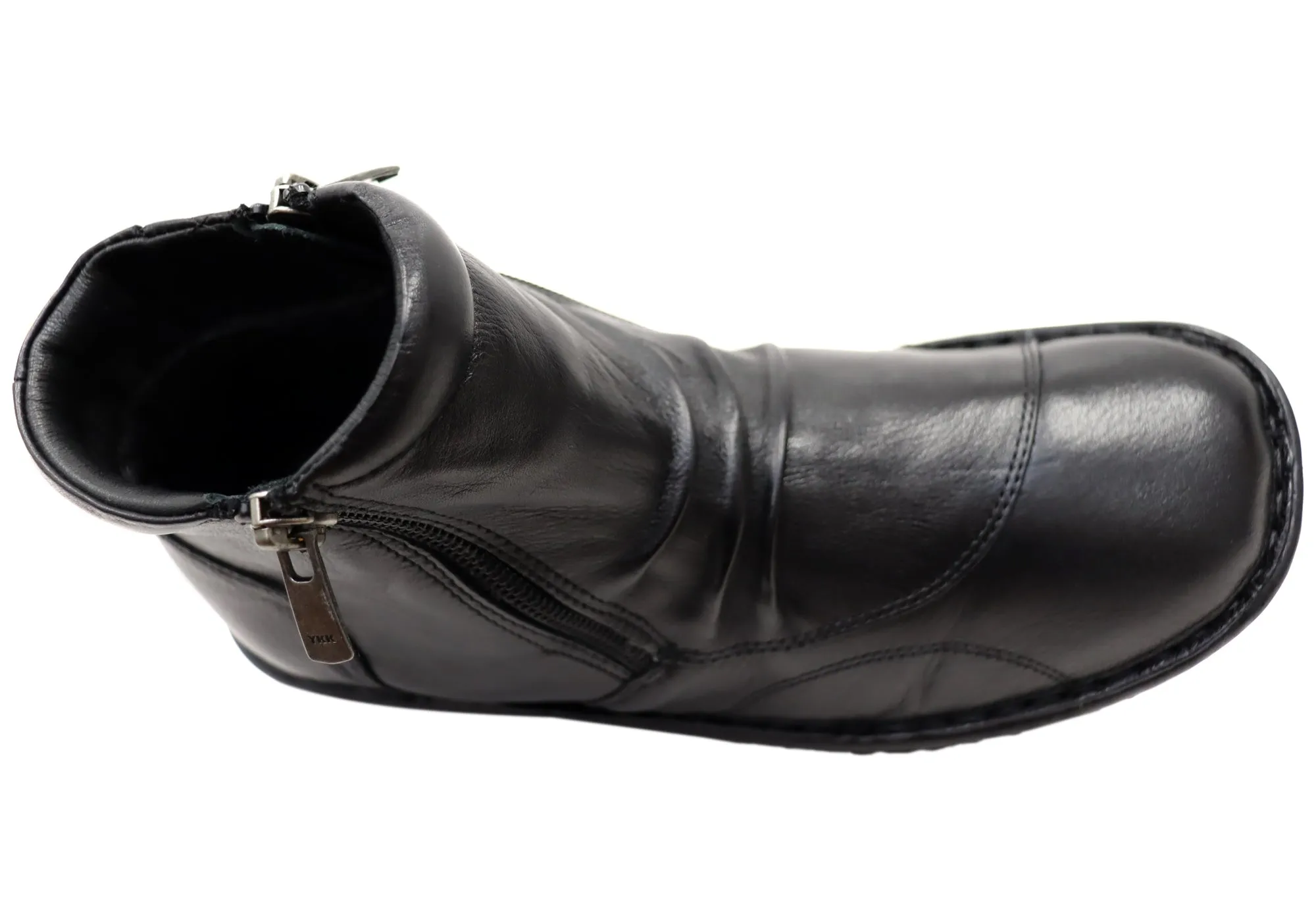 Orizonte Talun Damen Europäische Bequeme Leder Knöchelstiefel Orizonte Schuhe