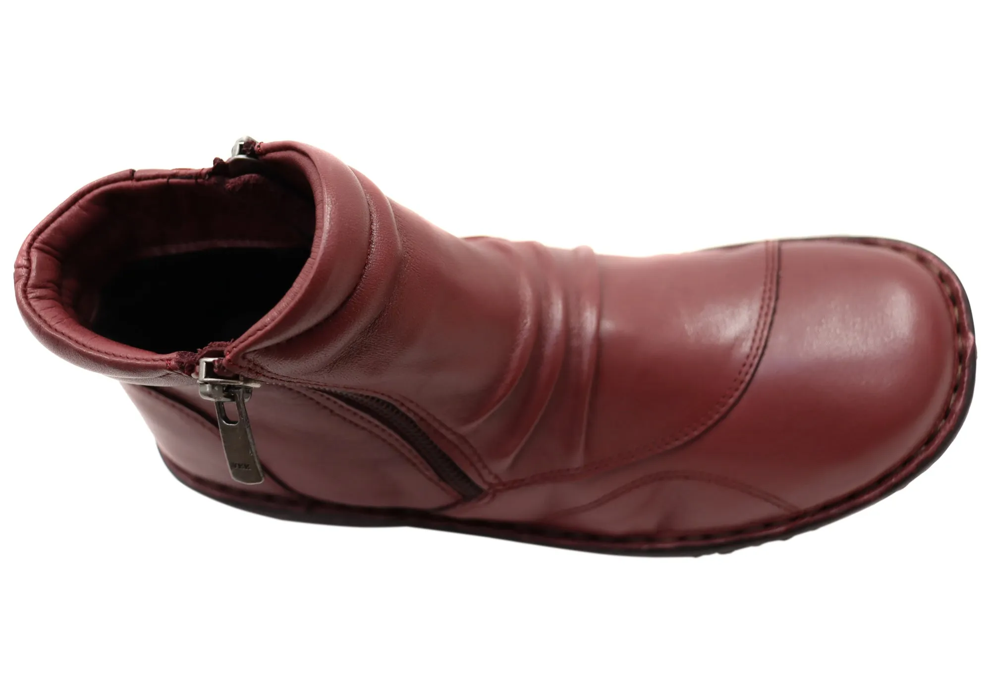 Orizonte Talun Damen Europäische Bequeme Leder Knöchelstiefel Orizonte Schuhe