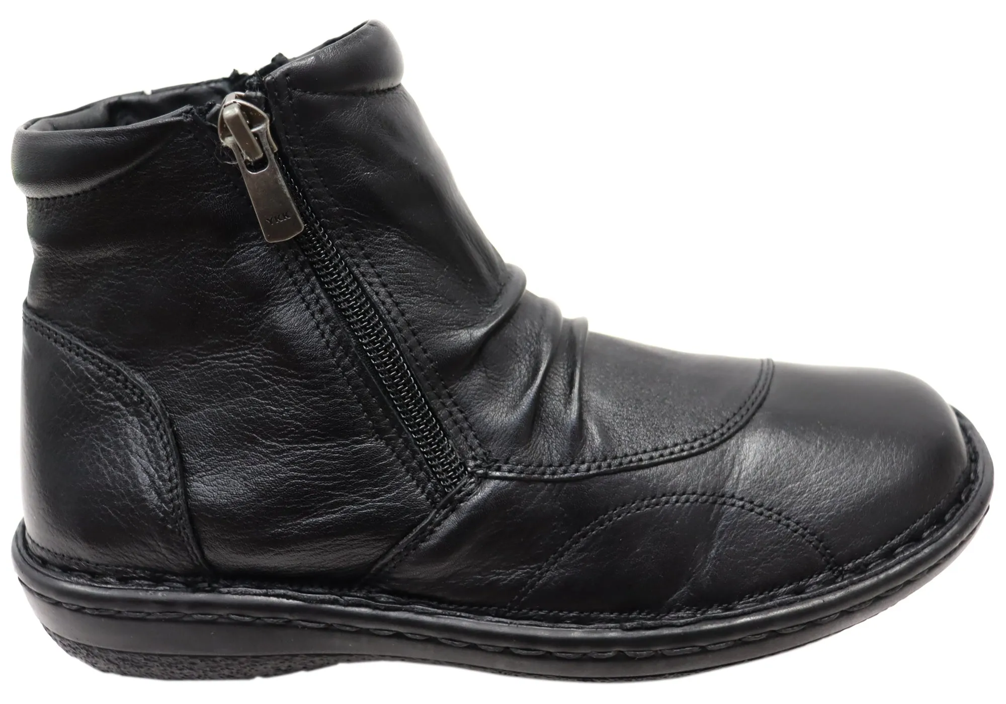 Orizonte Talun Damen Europäische Bequeme Leder Knöchelstiefel Orizonte Schuhe