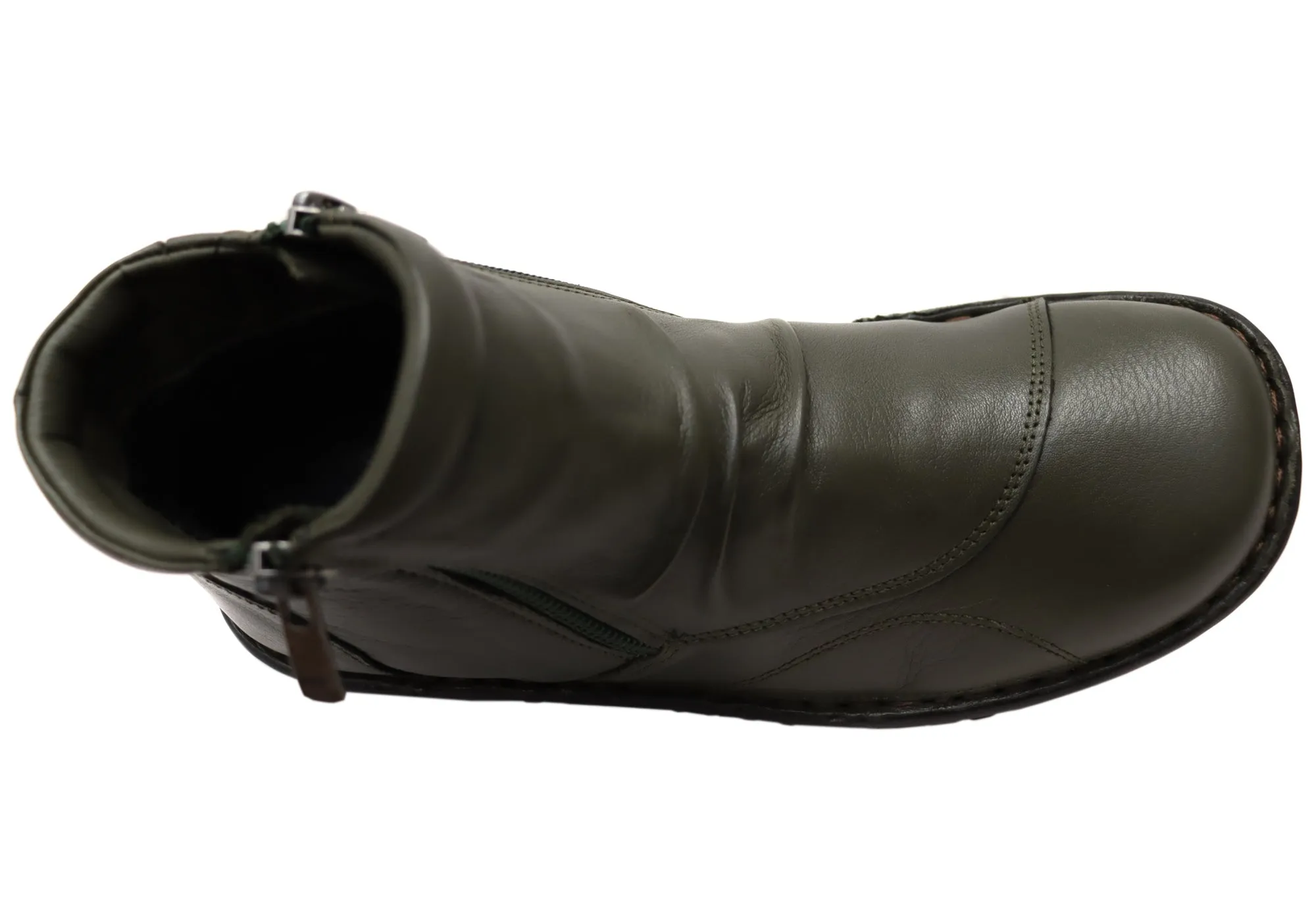 Orizonte Talun Damen Europäische Bequeme Leder Knöchelstiefel Orizonte Schuhe