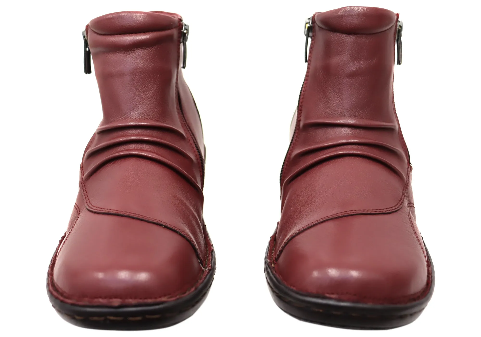 Orizonte Talun Damen Europäische Bequeme Leder Knöchelstiefel Orizonte Schuhe