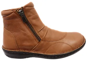 Orizonte Talun Damen Europäische Bequeme Leder Knöchelstiefel Orizonte Schuhe