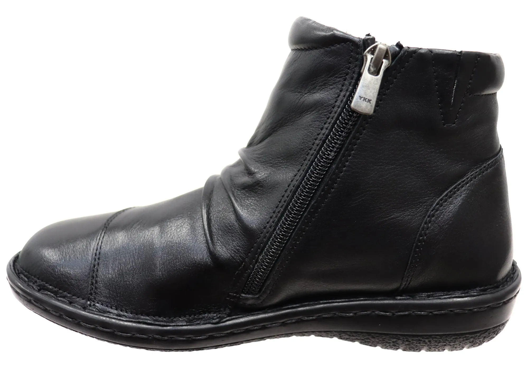 Orizonte Talun Damen Europäische Bequeme Leder Knöchelstiefel Orizonte Schuhe