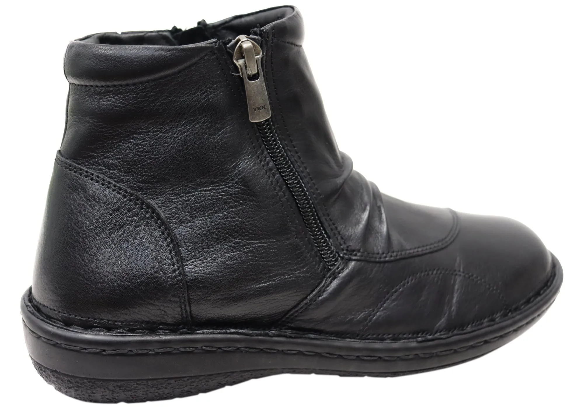 Orizonte Talun Damen Europäische Bequeme Leder Knöchelstiefel Orizonte Schuhe