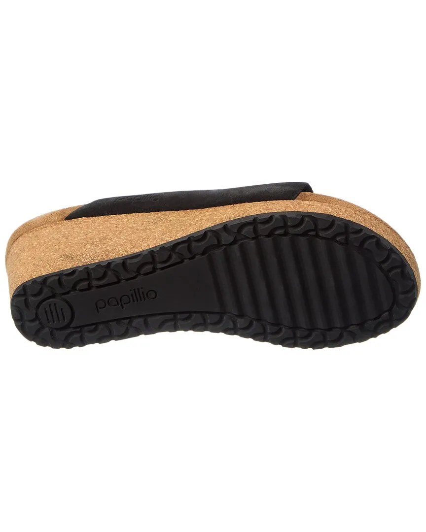 Papillio von Birkenstock Namica Schmale Keilabsatz-Sandalette aus Wildleder